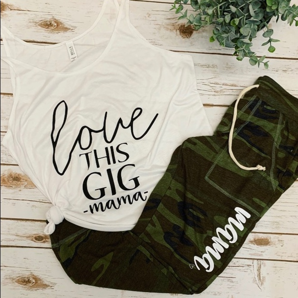 Love this gig - mama - tank top